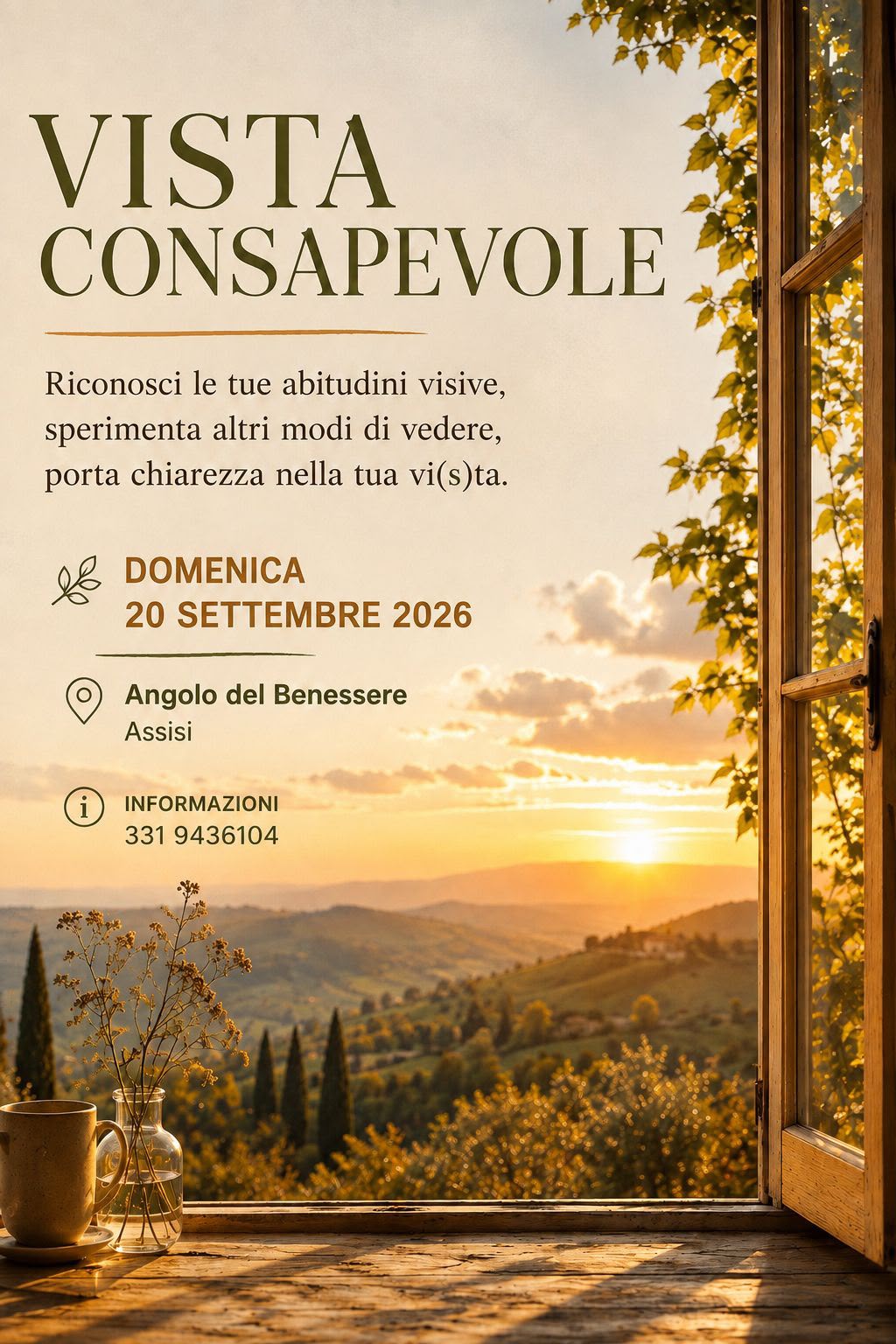 VISTA CONSAPEVOLE ASSISI
